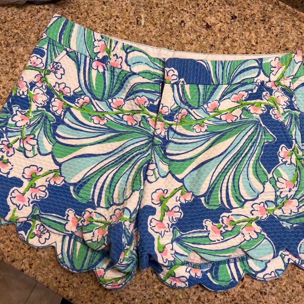 Lilly Pulitzer The Buttercup Shorts 0